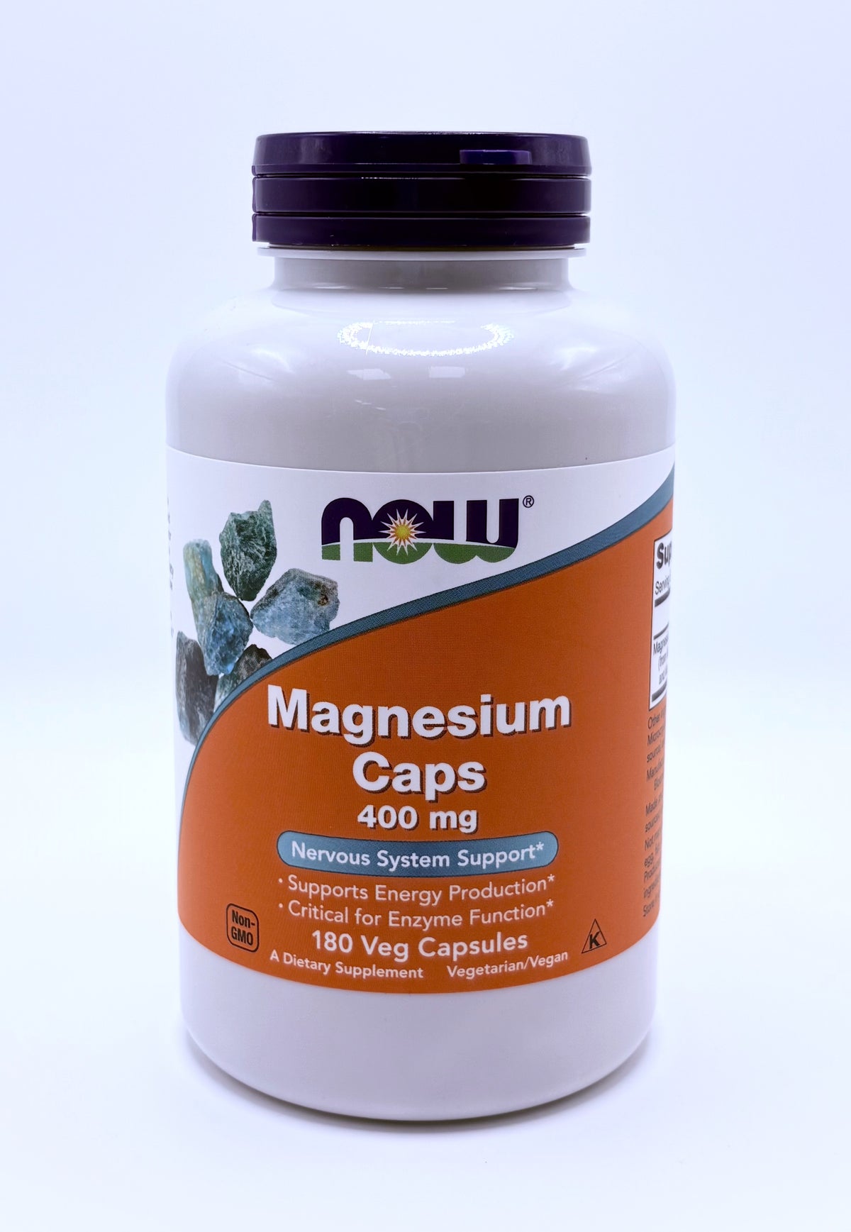 NOW Magnesium Caps 400mg 180 capsules