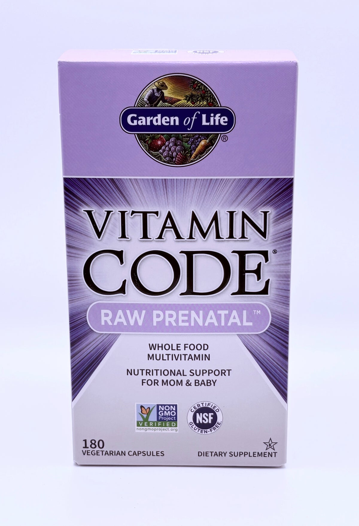Raw Prenatal (Vitamin Code) 180 Veg Capsules