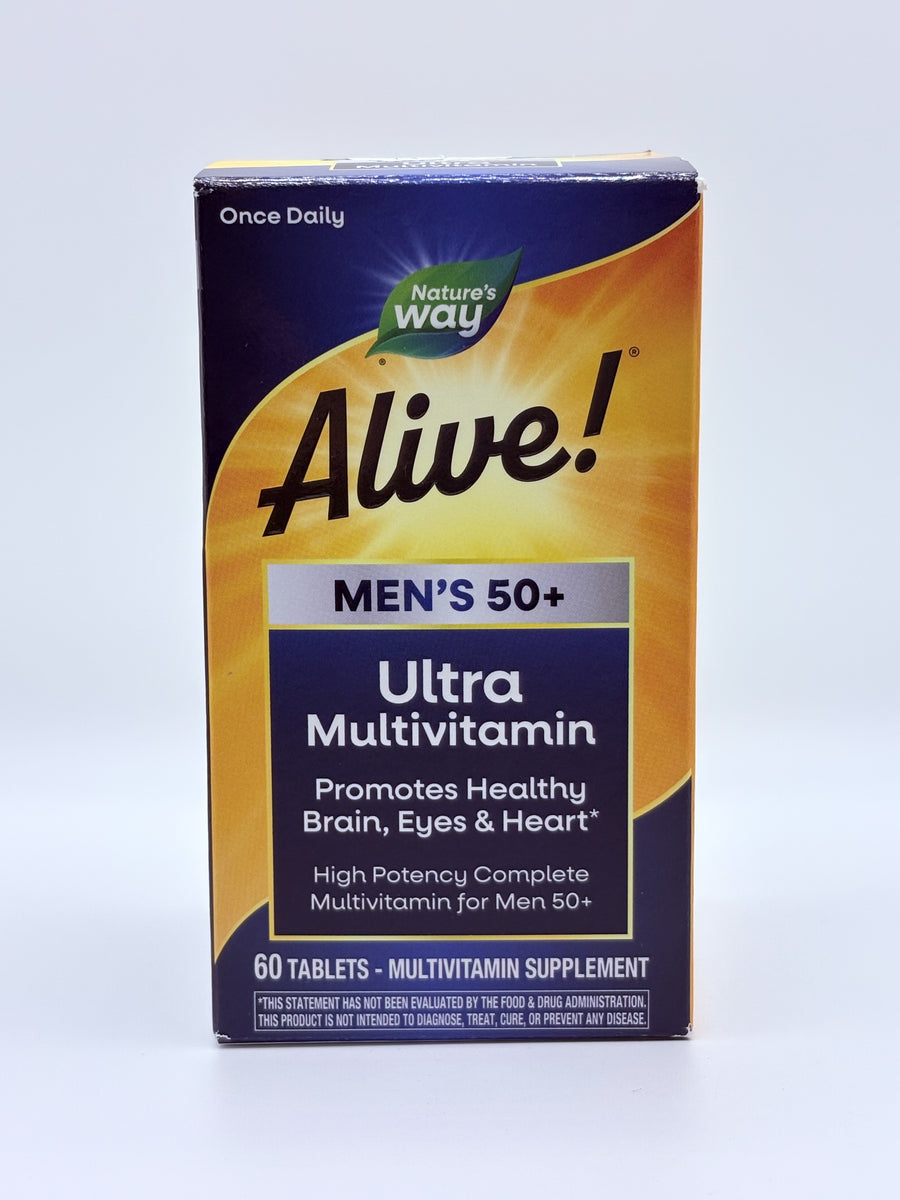 Alive 50+ Ultra Multivitamin 60 Tablets