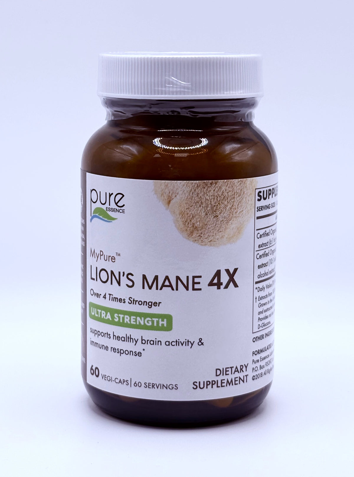 MyPure Lions Mane 60 Veg Capsules