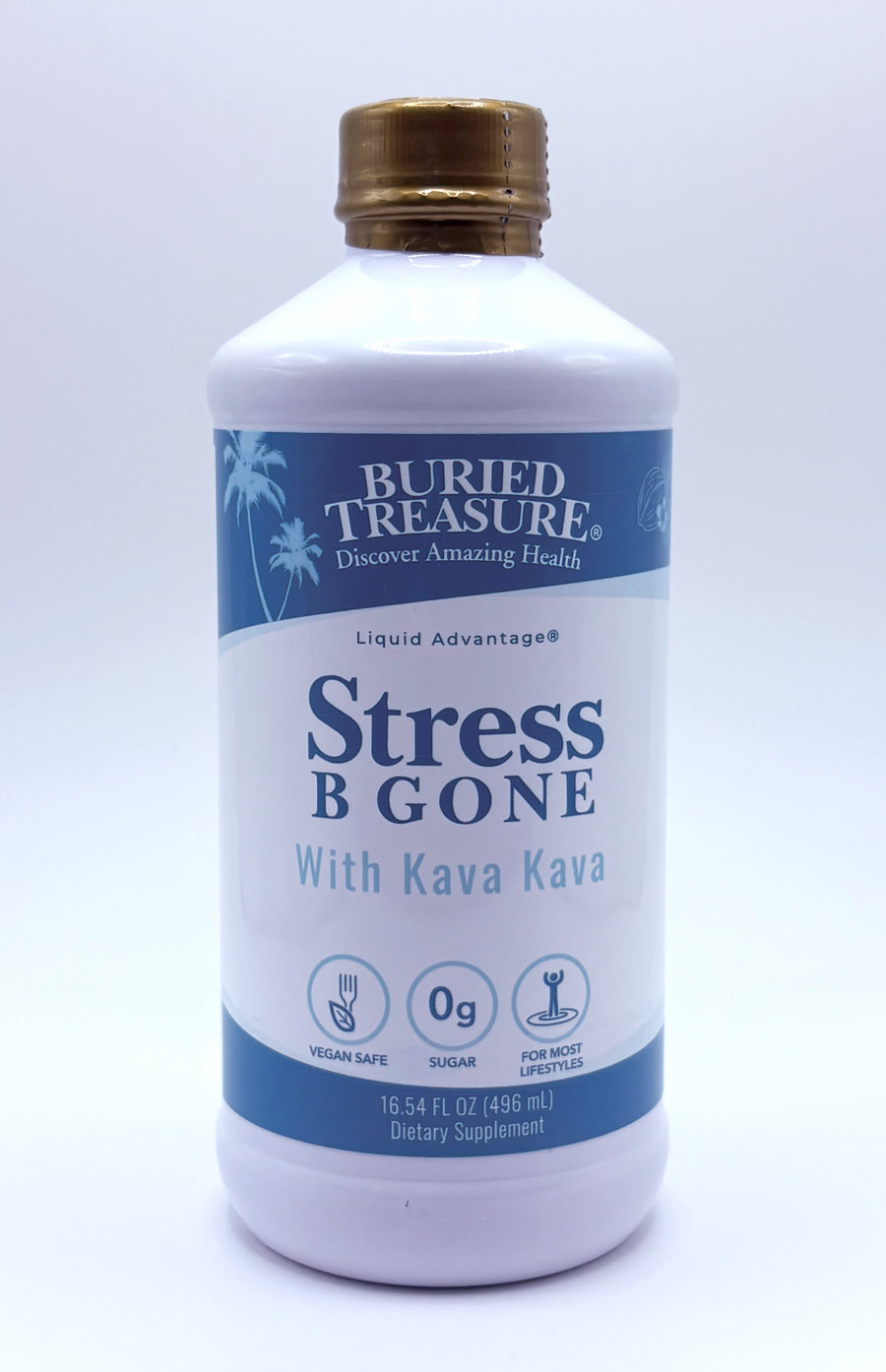 Liquid Advantage Stress B Gone with Kava Kava 16.54 fl oz