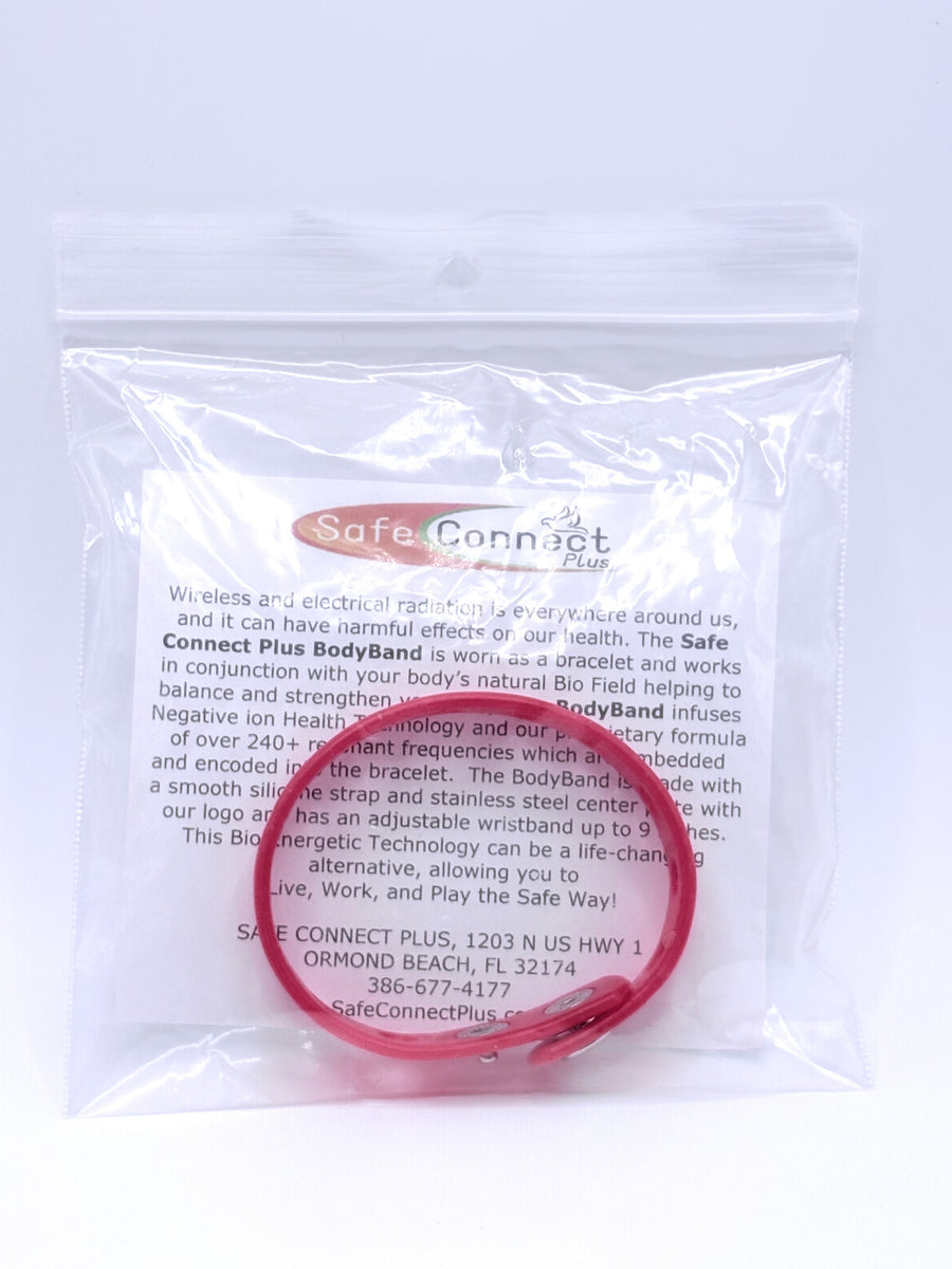 EMF Safe Connect Plus BodyBand red