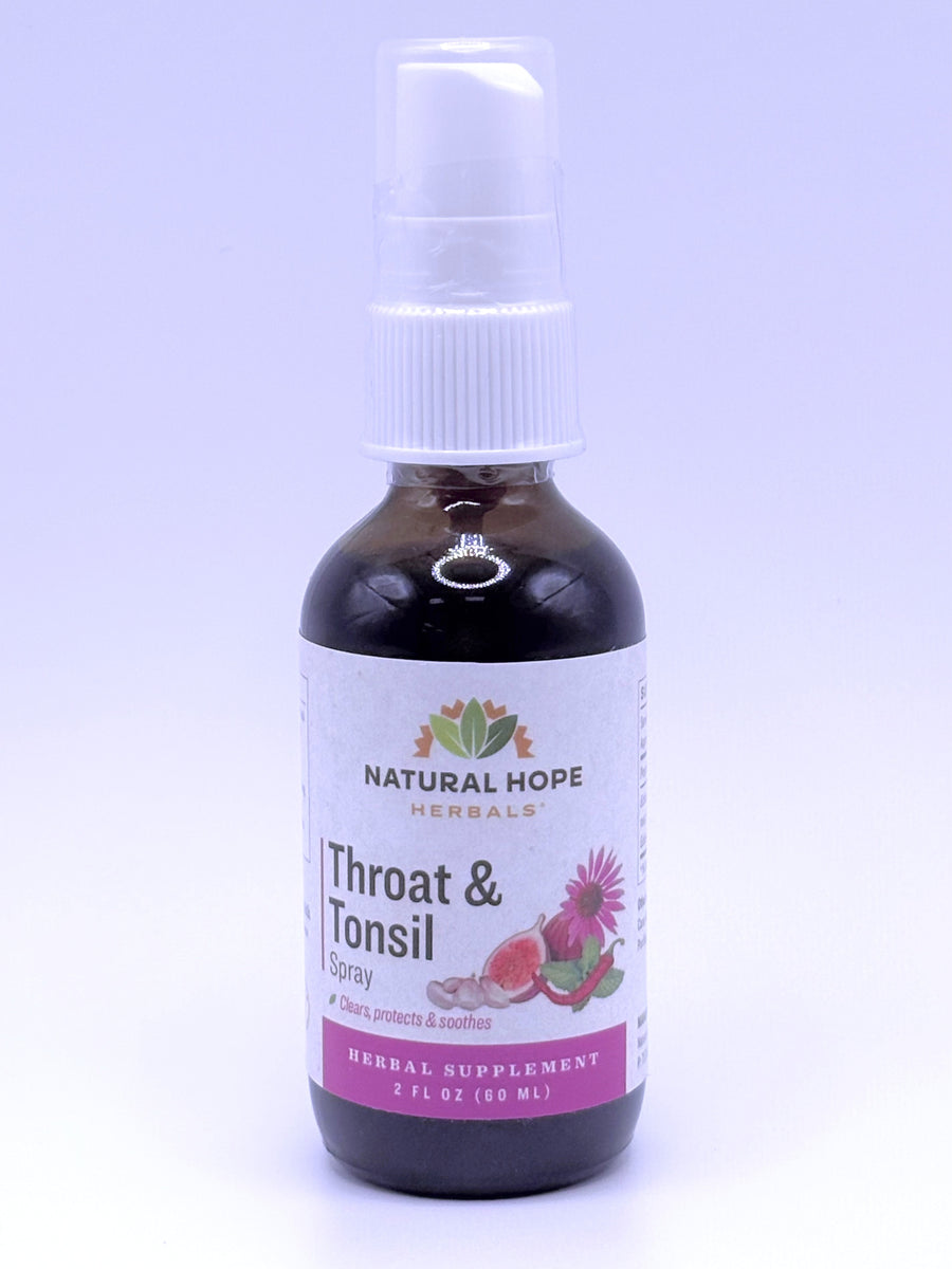 Natural Hope Herbals Throat & Tonsil 2 fl oz