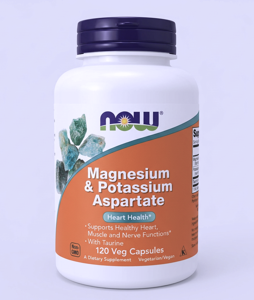 Magnesium & Potassium Aspartate 120 capsules
