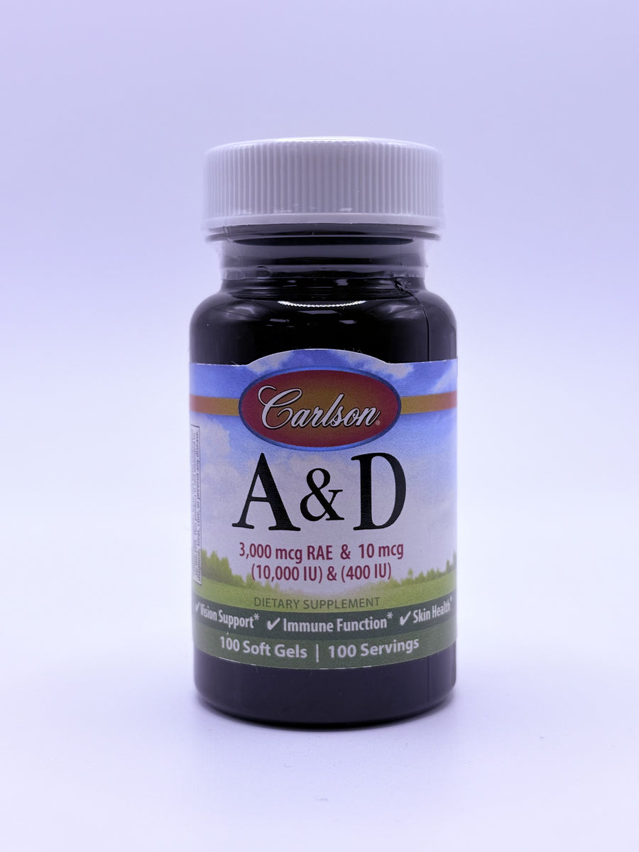 A & D 3000 mcg 100 Softgels