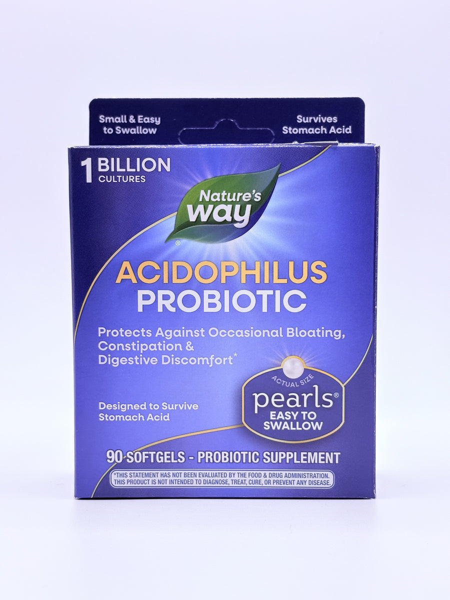 Nature's Way 1 Billion Acidophilus Probiotic 90 softgels