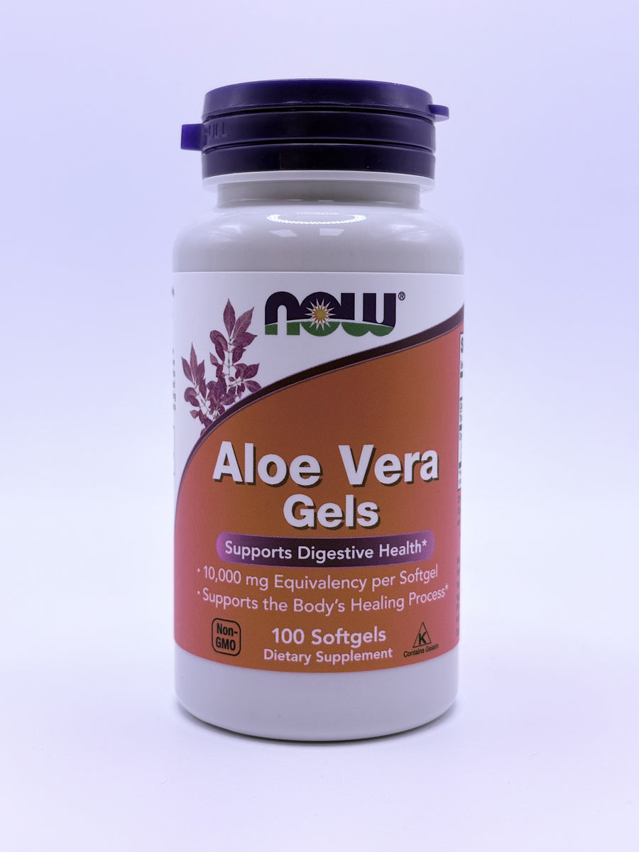 NOW Aloe Vera Gels 100 softgels