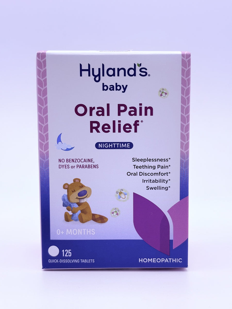 Baby Oral Pain Relief Nighttime 125 Tablets