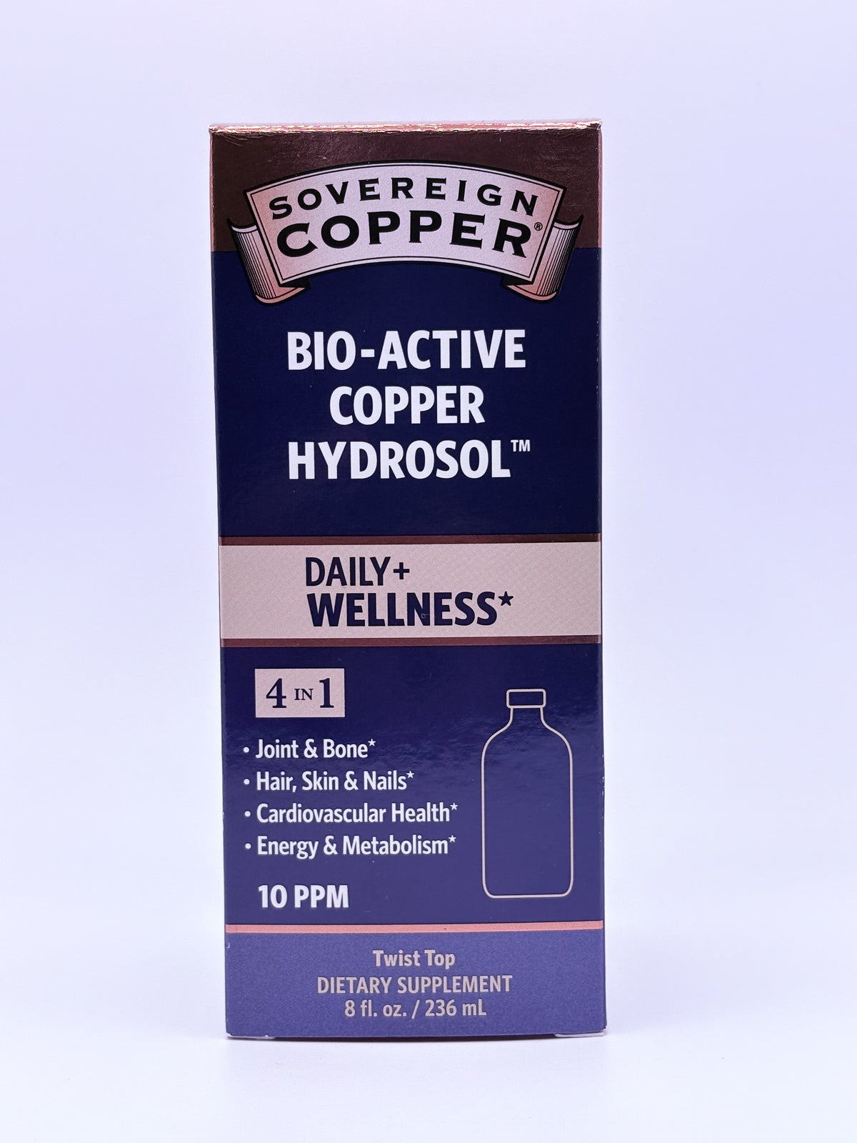 Bio-Active Copper Hydrosol 4 N 1 10PM 8 fl oz