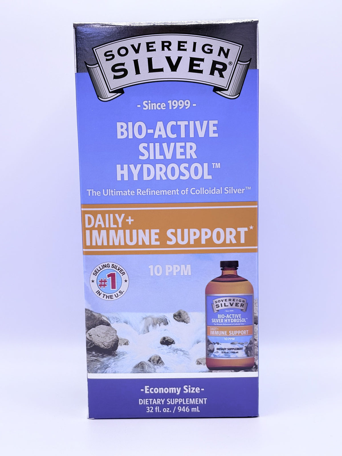 Sovereign Silver Bio-Active Silver Hydrosol 32 oz