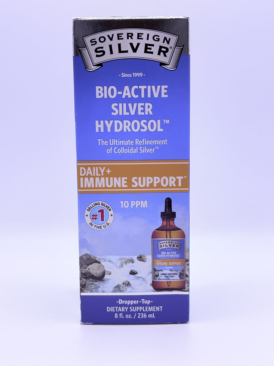 Sovereign Silver Bio-active Silver Hydrosol 8 fl. oz.
