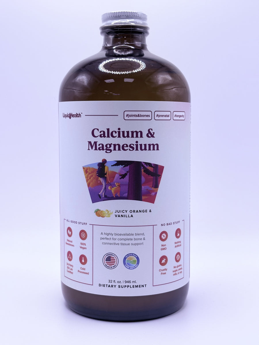 Liquid Health Calcium & Magnesium 32 fl oz