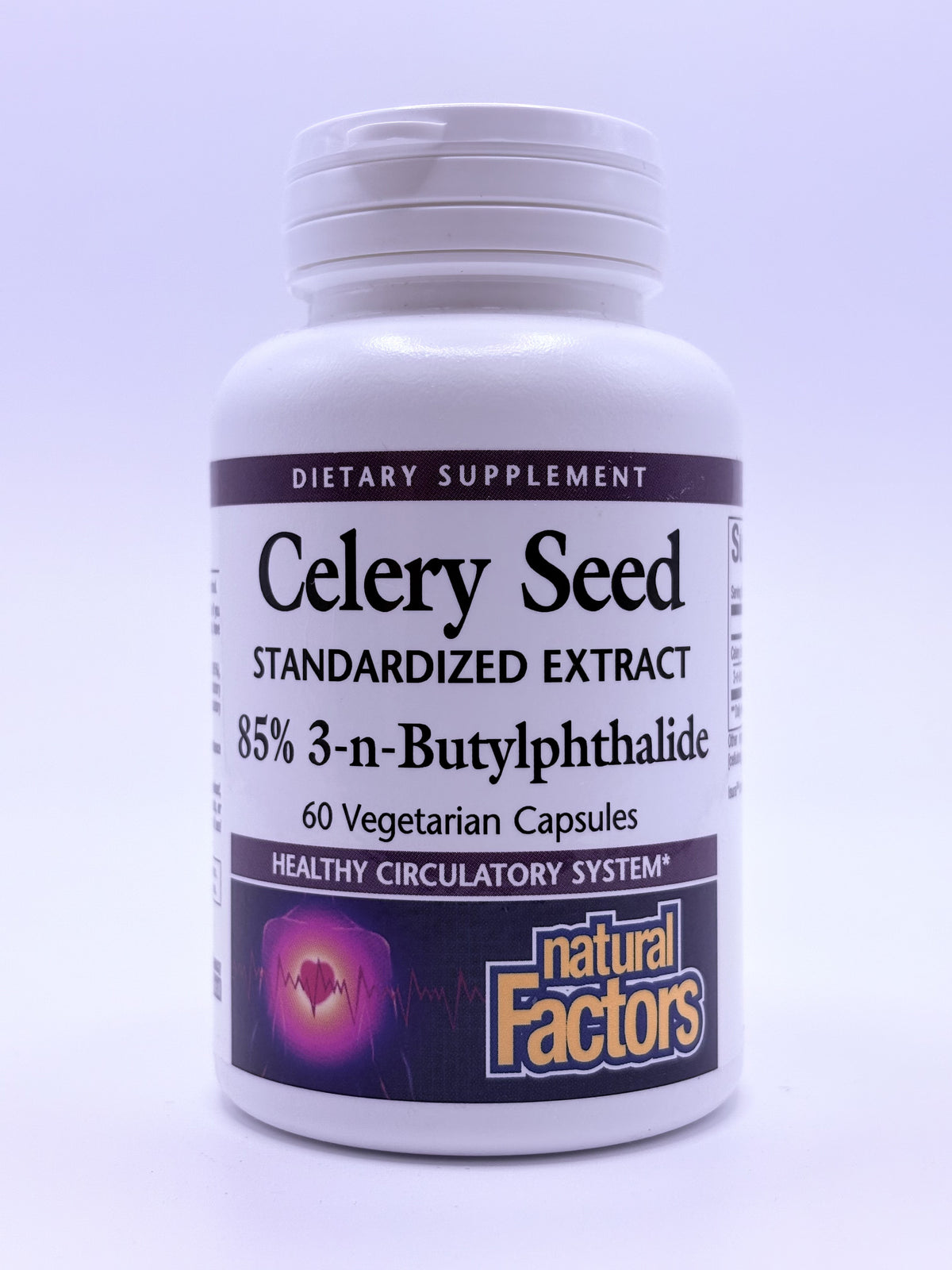Natural Factors Celery Seed 60 capsules