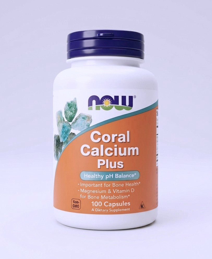 NOW Coral Calcium Plus 100 capsules
