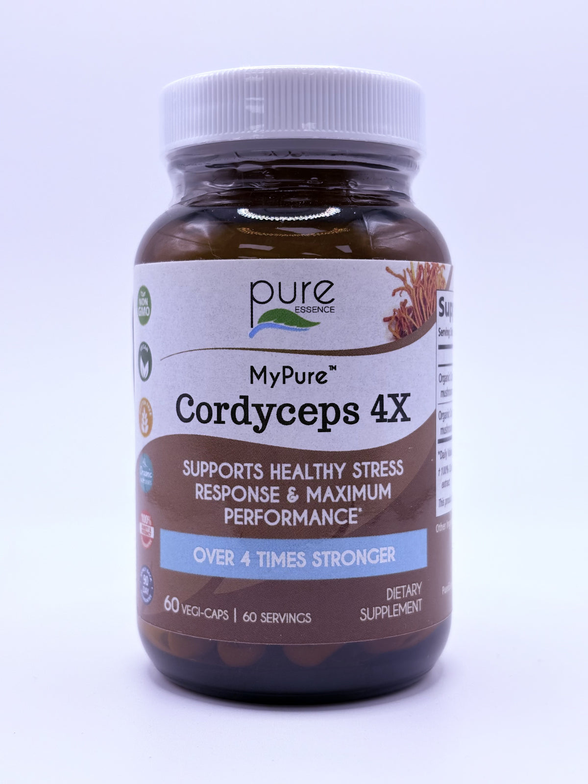 Cordyceps 4x 60 Veg Capsules