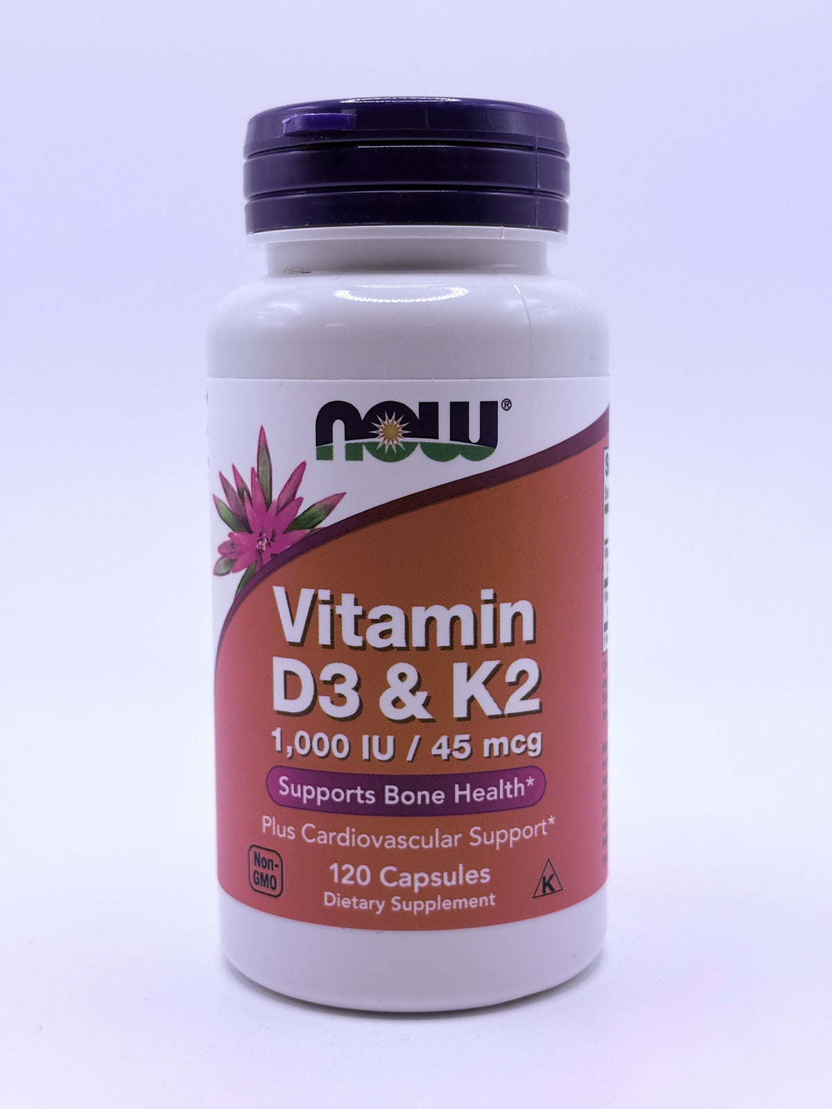 D3 & K2 Vitamins 120 Capsules