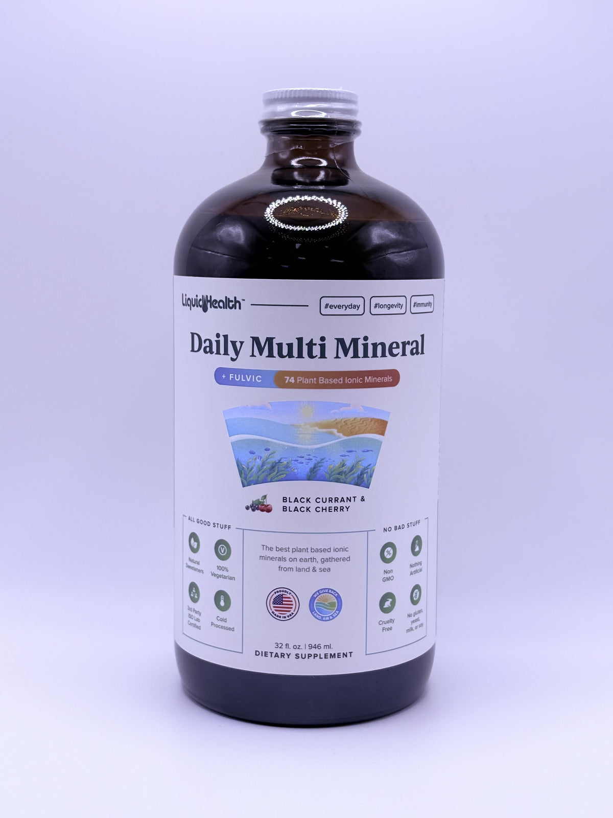 Daily Multiple Mineral Black Currant & Black Cherry 32 fl oz