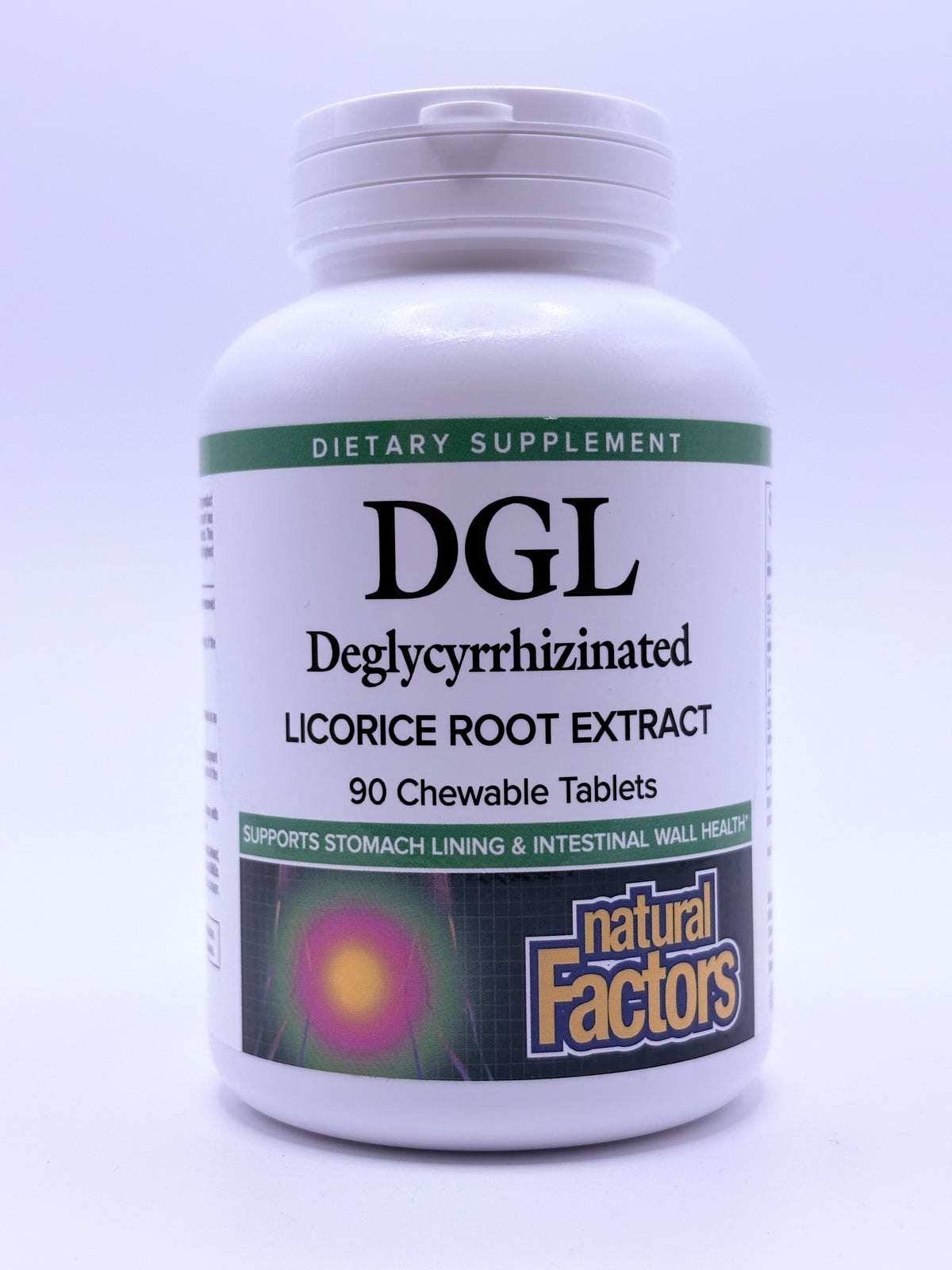 Natural Factors DGL 90 chewable tablets