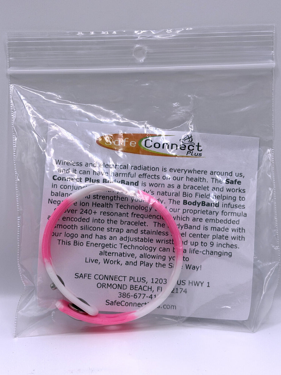 EMF Safe Connect Plus BodyBand hot pink