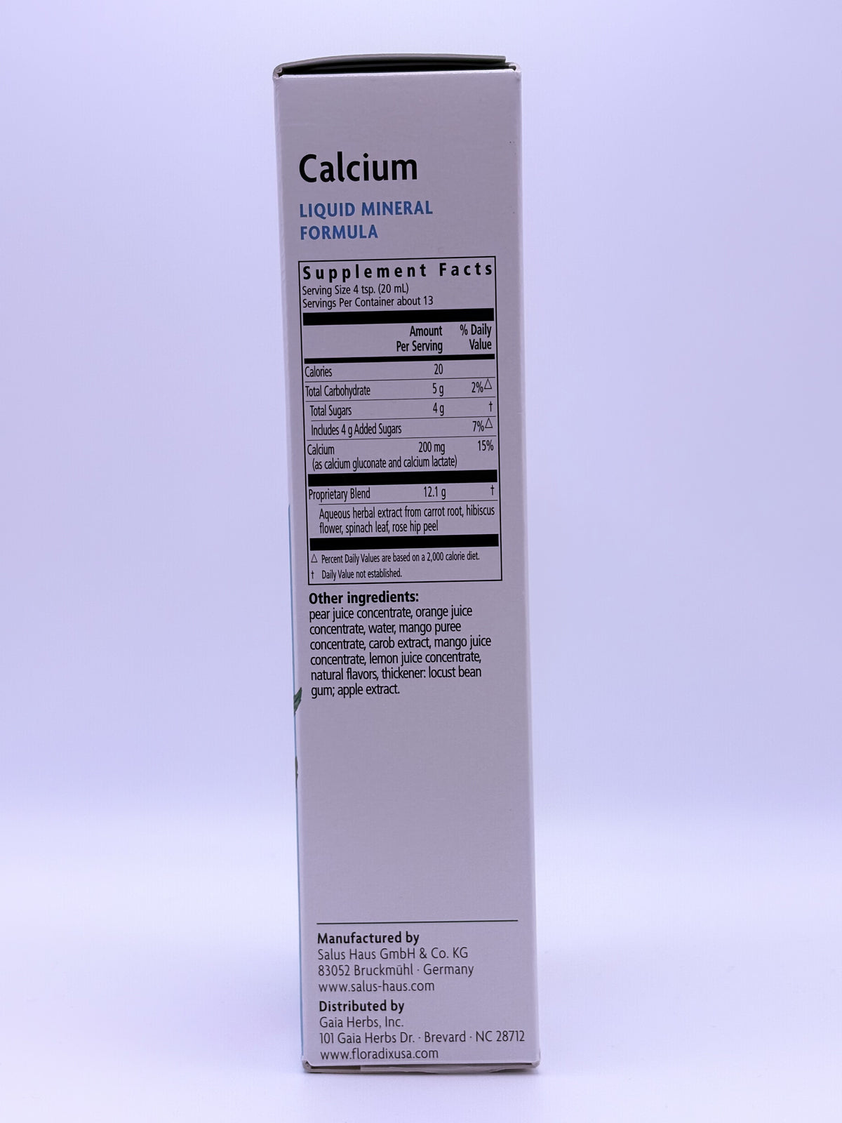 Salus Floradix Calcium 8.5 fl oz