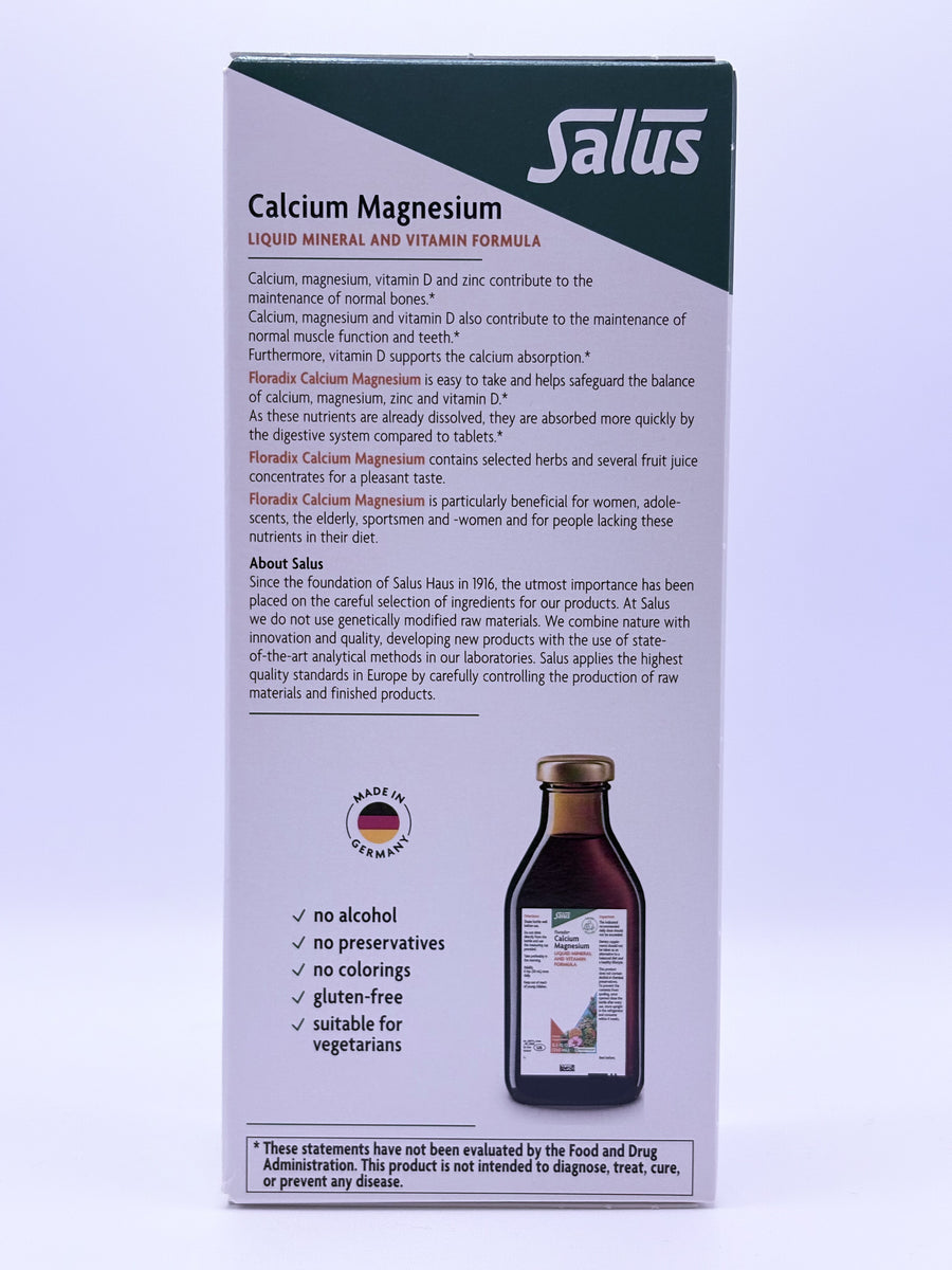 Salus Floradix Calcium Magnesium 8.5 fl oz