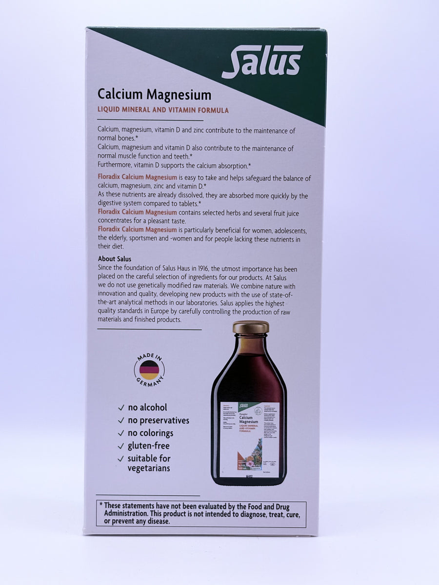 Salus Flordix Calcium Magnesium 16.9 fl oz
