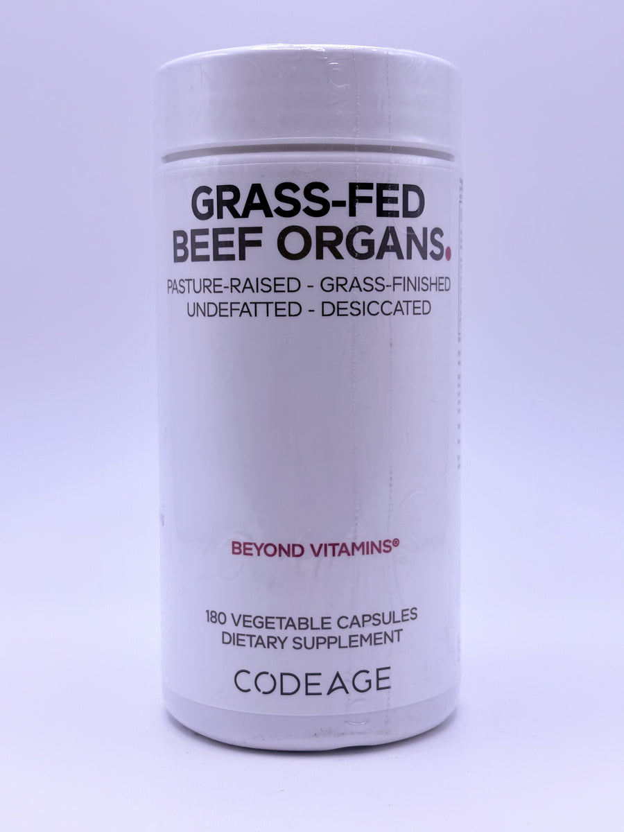 Grass-Fed Beef Liver 180 Capsules