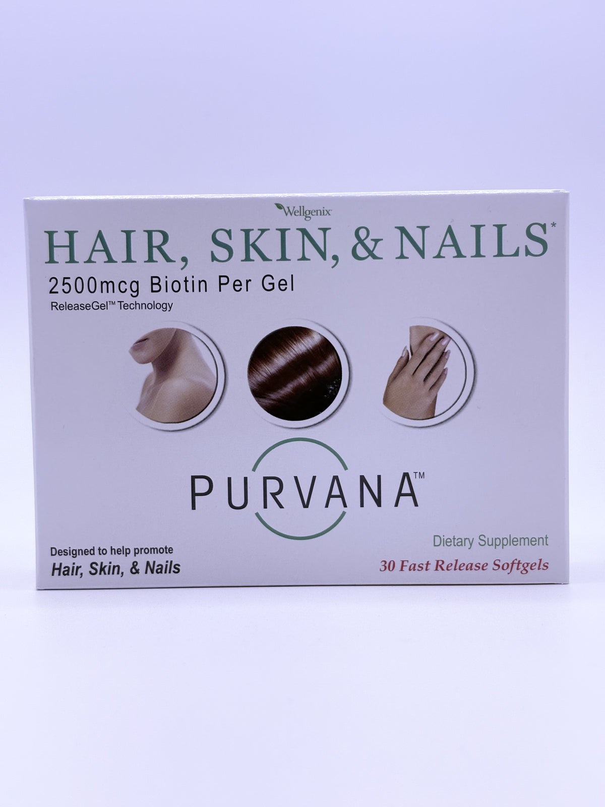 Hair, Skin, & Nail 2500mcg Biotin 30 Softgels