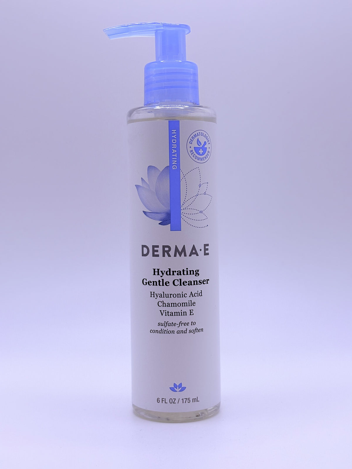 Hydrating Gental Cleanser Hyaluronic Acid Chamomile Vitamin E 6 fl oz