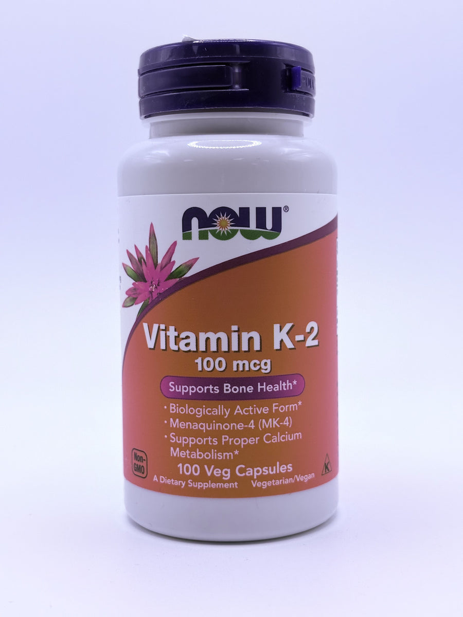 K2 Vitamins 100 Veg Capsules