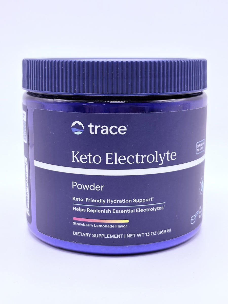 Trace Keto Electrolyte Powder 13 oz Strawberry Lemonade