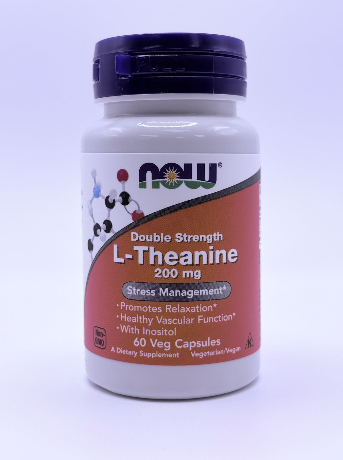 L-Theanine (Double Strength-200mg) 60 Veg Capsules