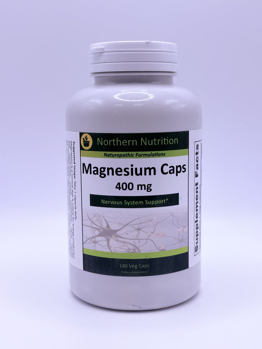 Northern Nutrition Magnesium Caps 400mg 180 capsules