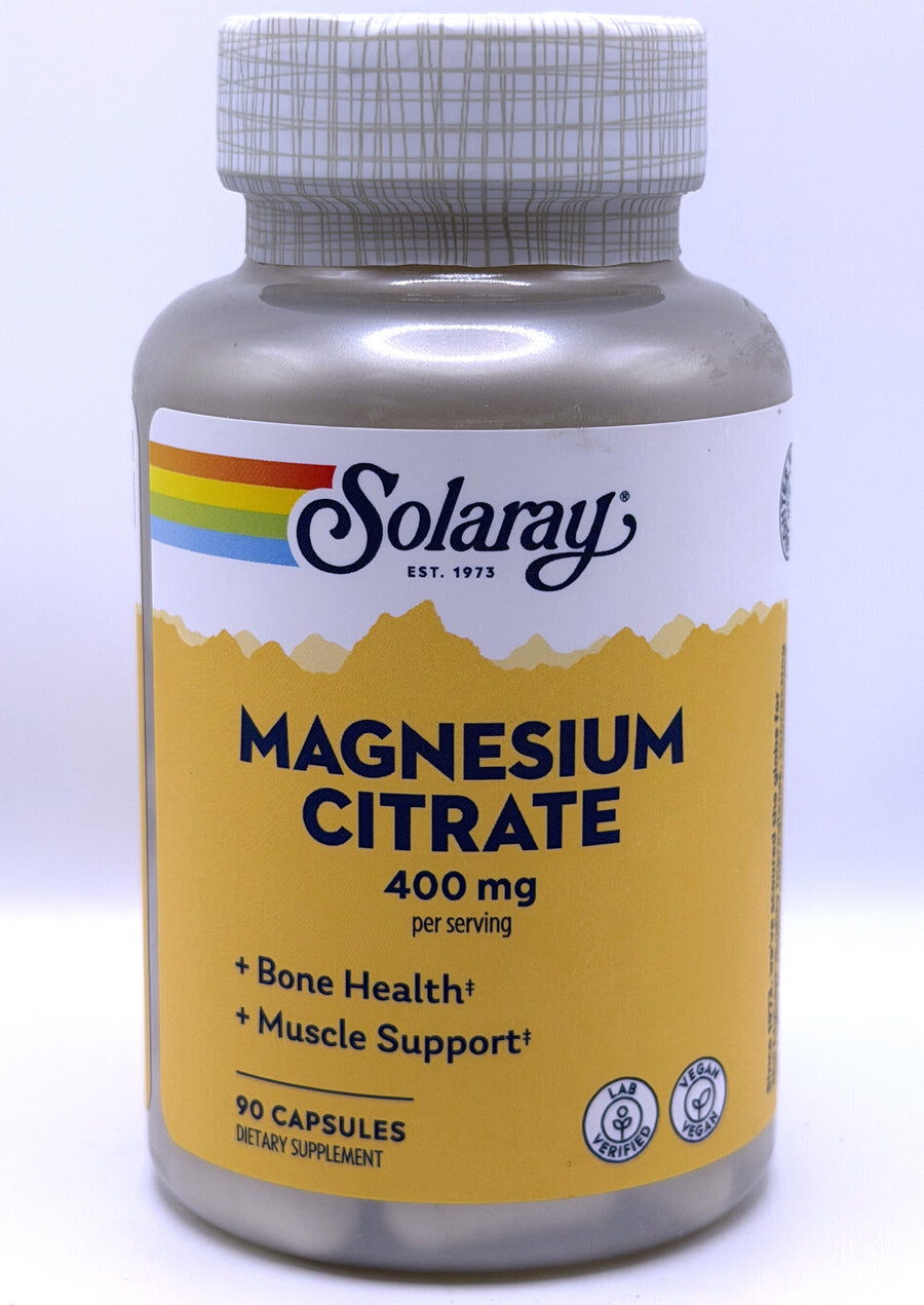 Magnesium Citrate 400mg 90 Capsules