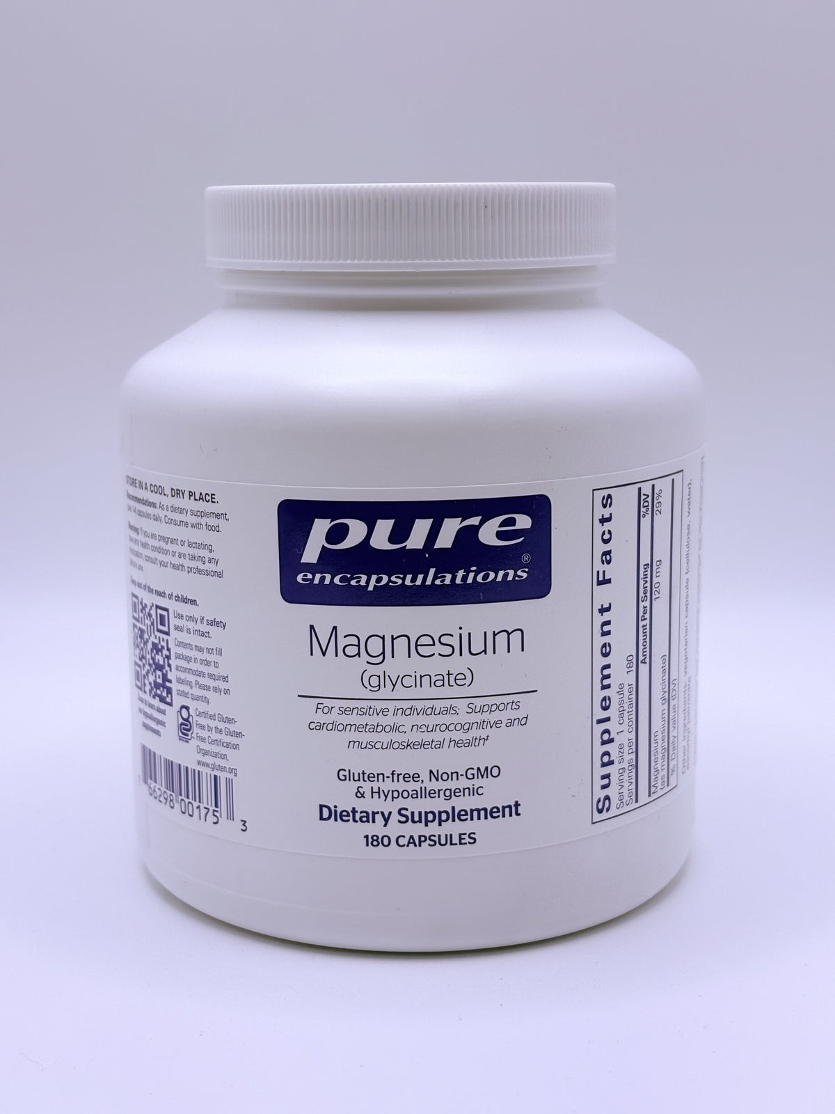 Pure Encapsulations Magnesium Glycinate 180 capsules