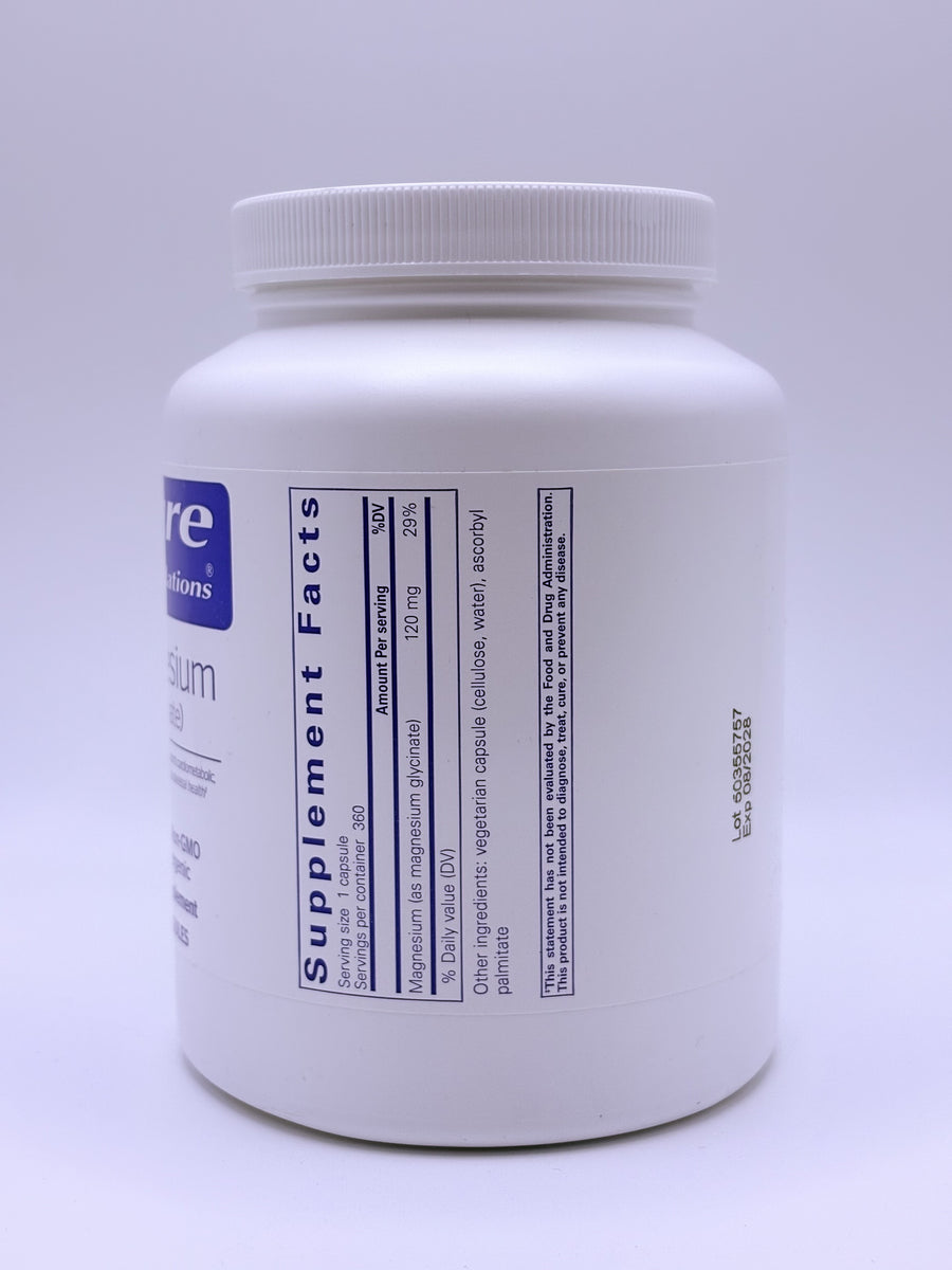 Pure Encapsulations Magnesium Glycinate 360 Capsules