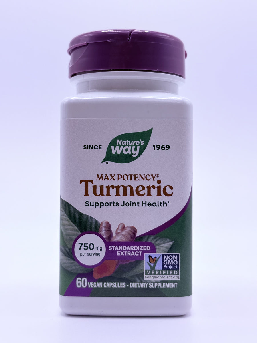 Max Potency Turmeric 60 capsules