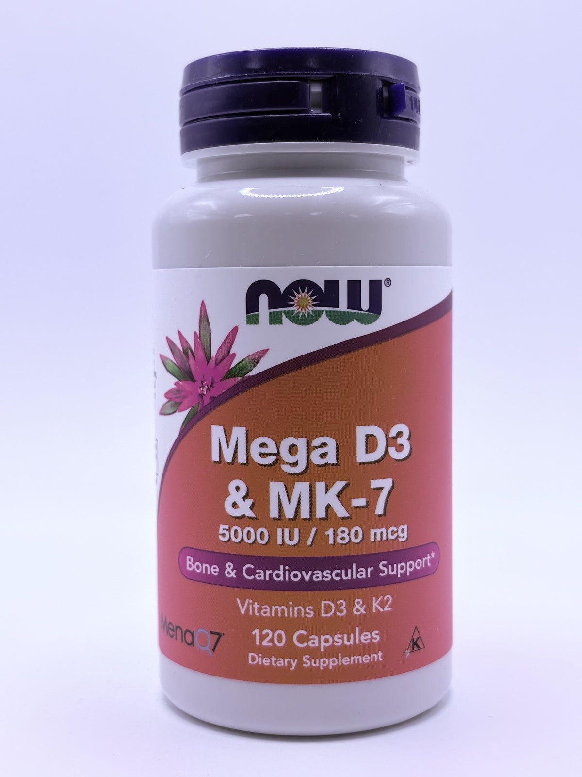 Mega D3 & MK-7 120 Capsules
