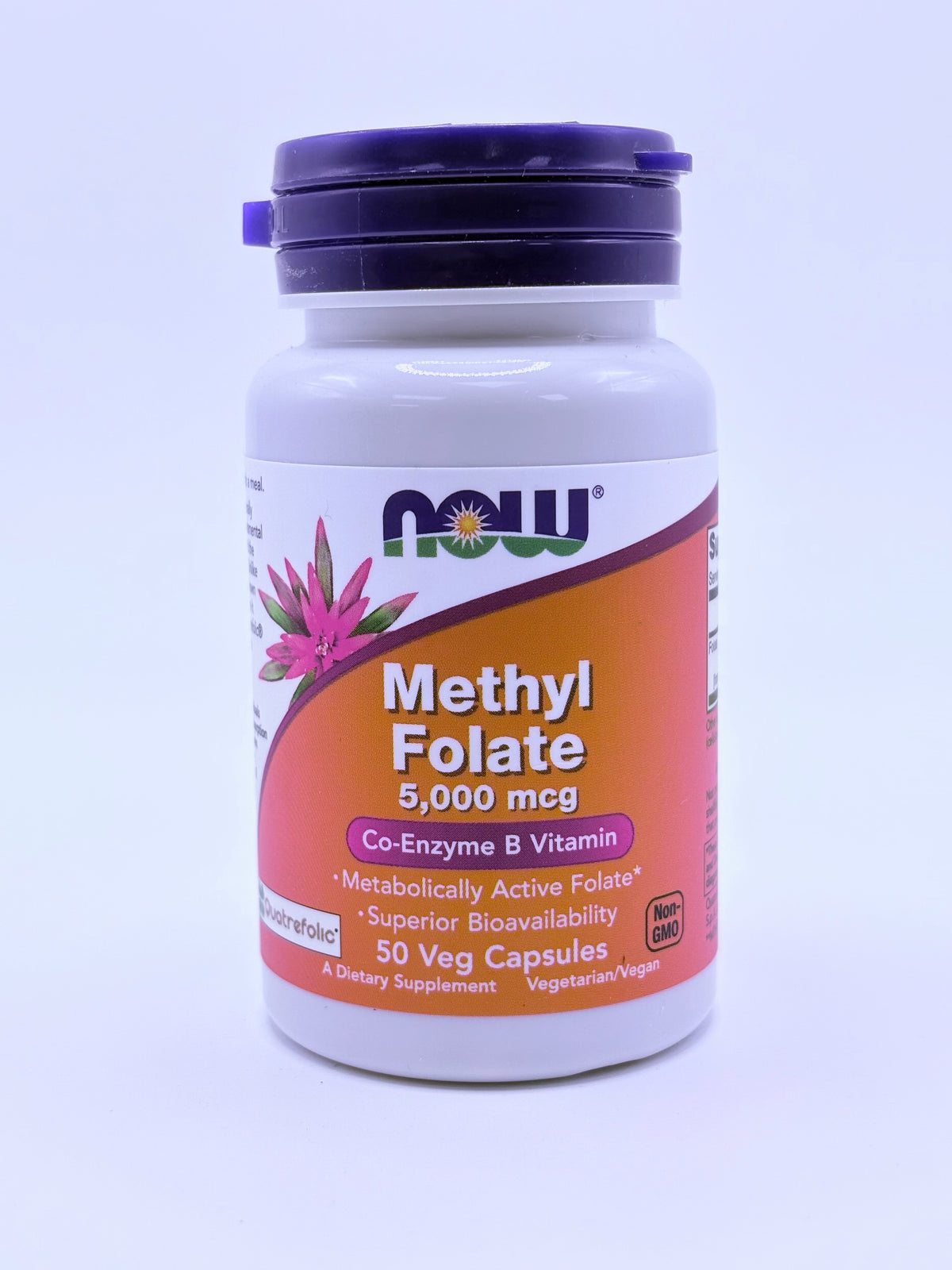Methyl Folate 5,000mcg 50 Veg Capsules