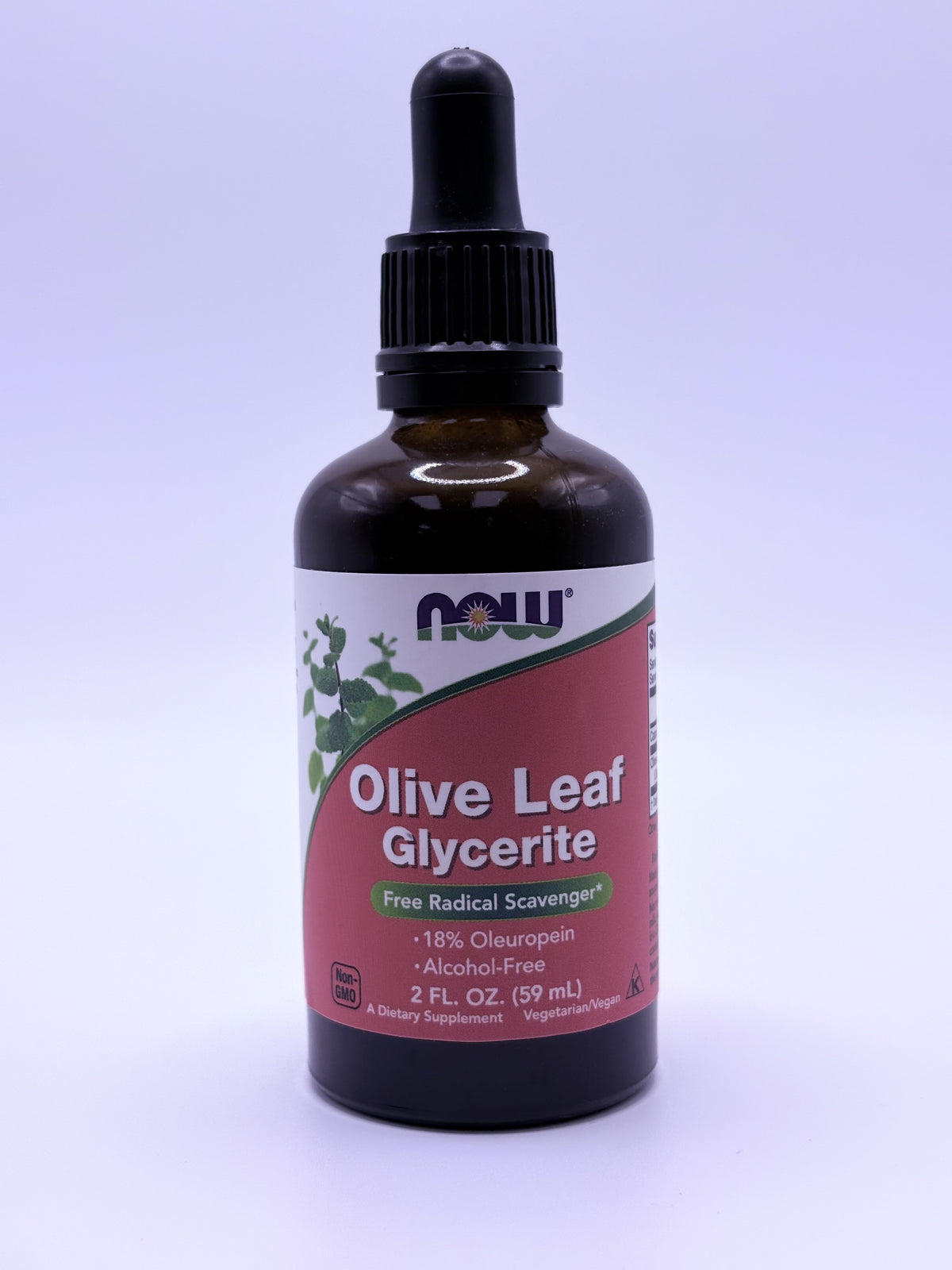 NOW Olive Leaf Glycerite 2 fl. oz.