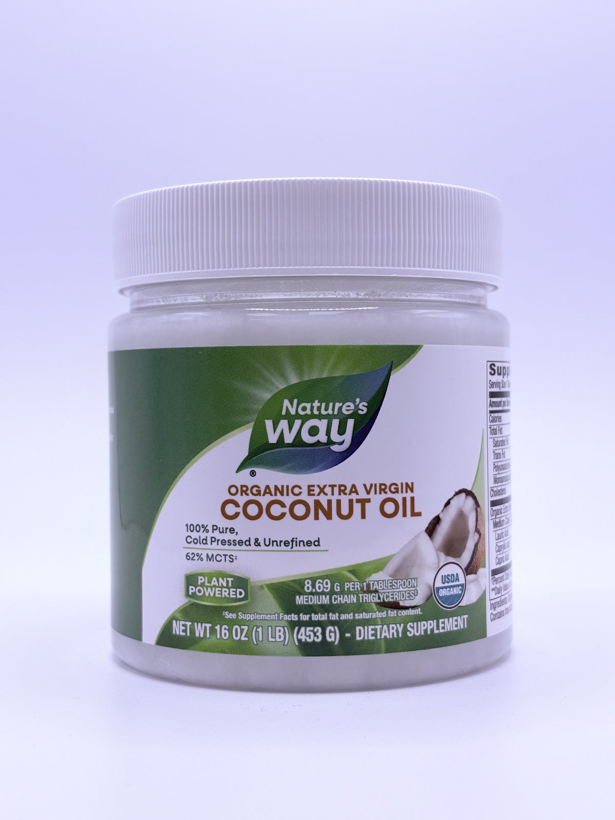 Organic Coconut Oil 16 oz