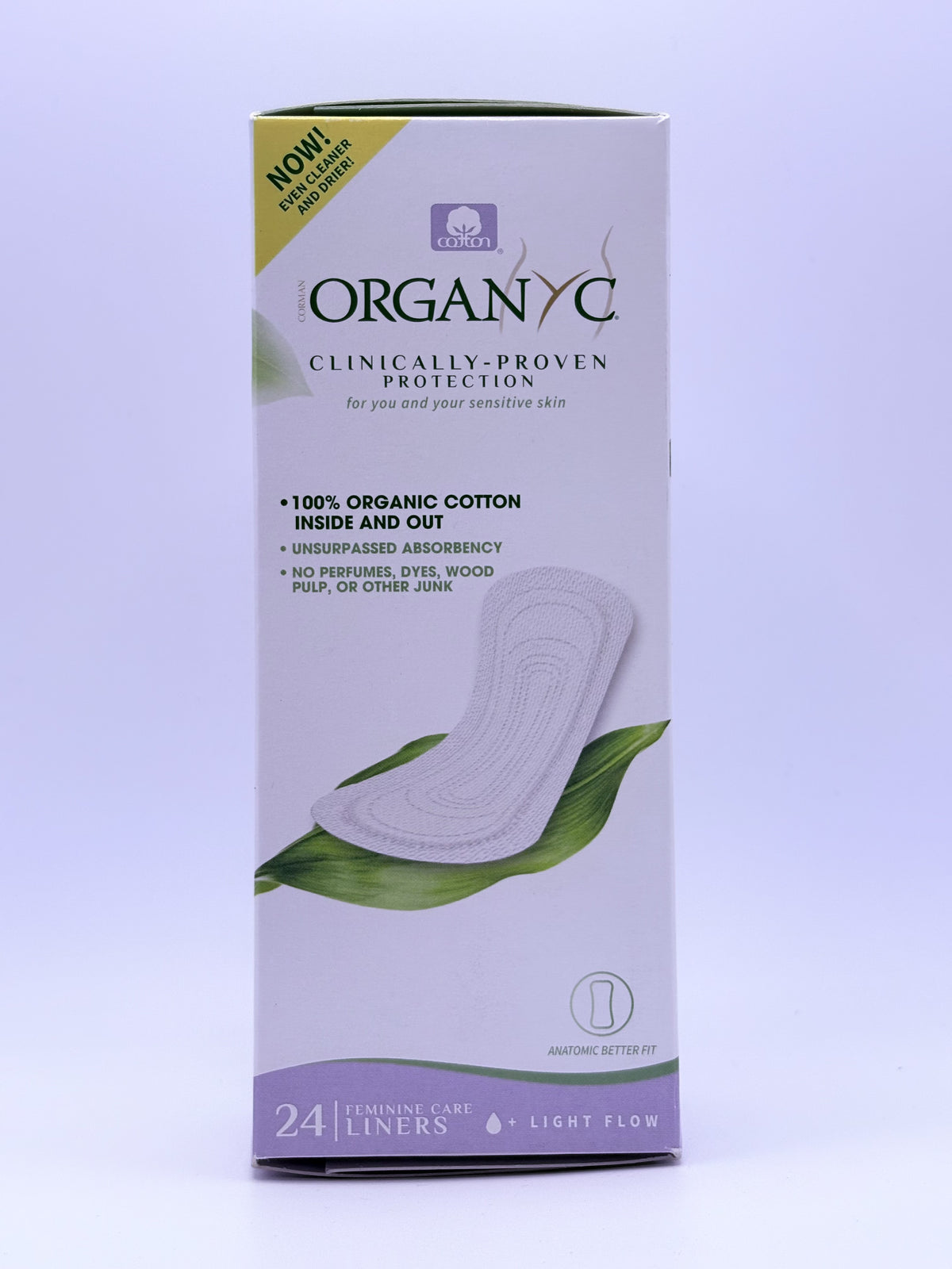 Organic Liners Light 24 count