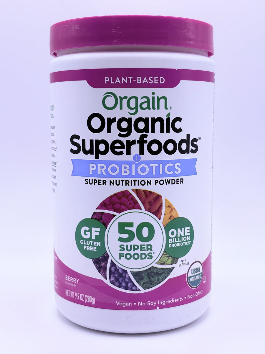 Orgain Organic SuperFoods Probiotics 9.9 oz