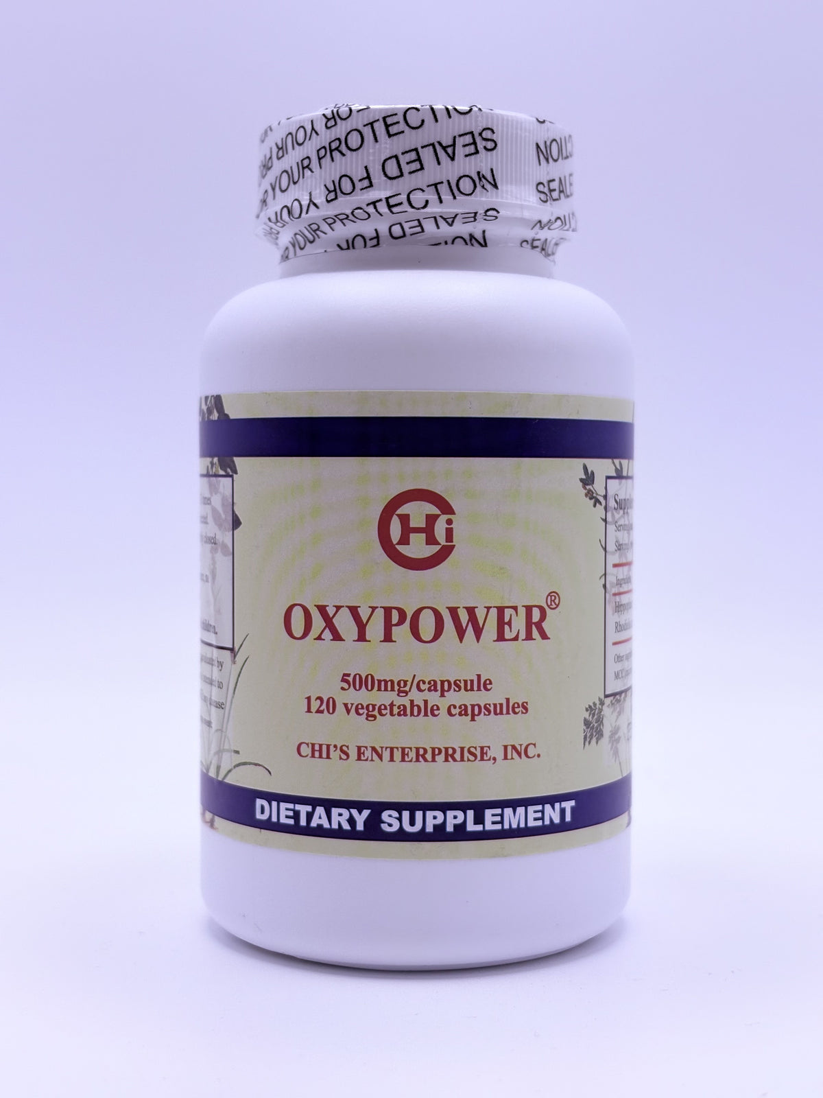 Chi's Enterprise Inc Oxypower 120 capsules