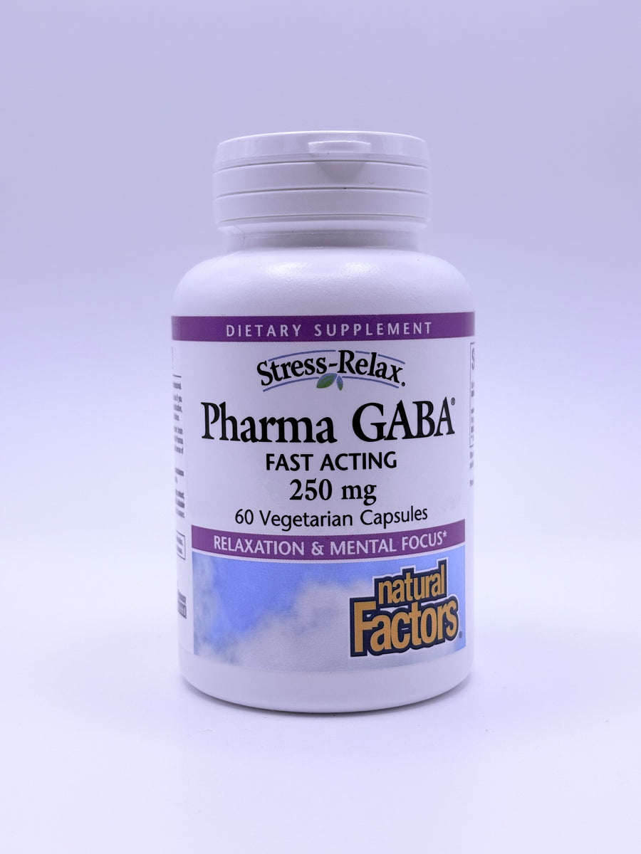 PharmaGaba (250mg-Capsules) 60 Chewable Tablets