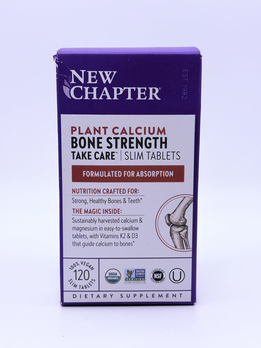 New Chapter Plant Calcium Bone Strength 120 tablets