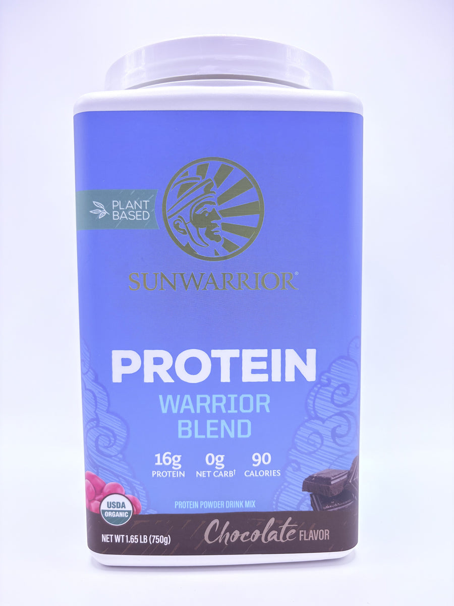 Sunwarrior Protein Warrior Blend Chocolate 1.65 lb