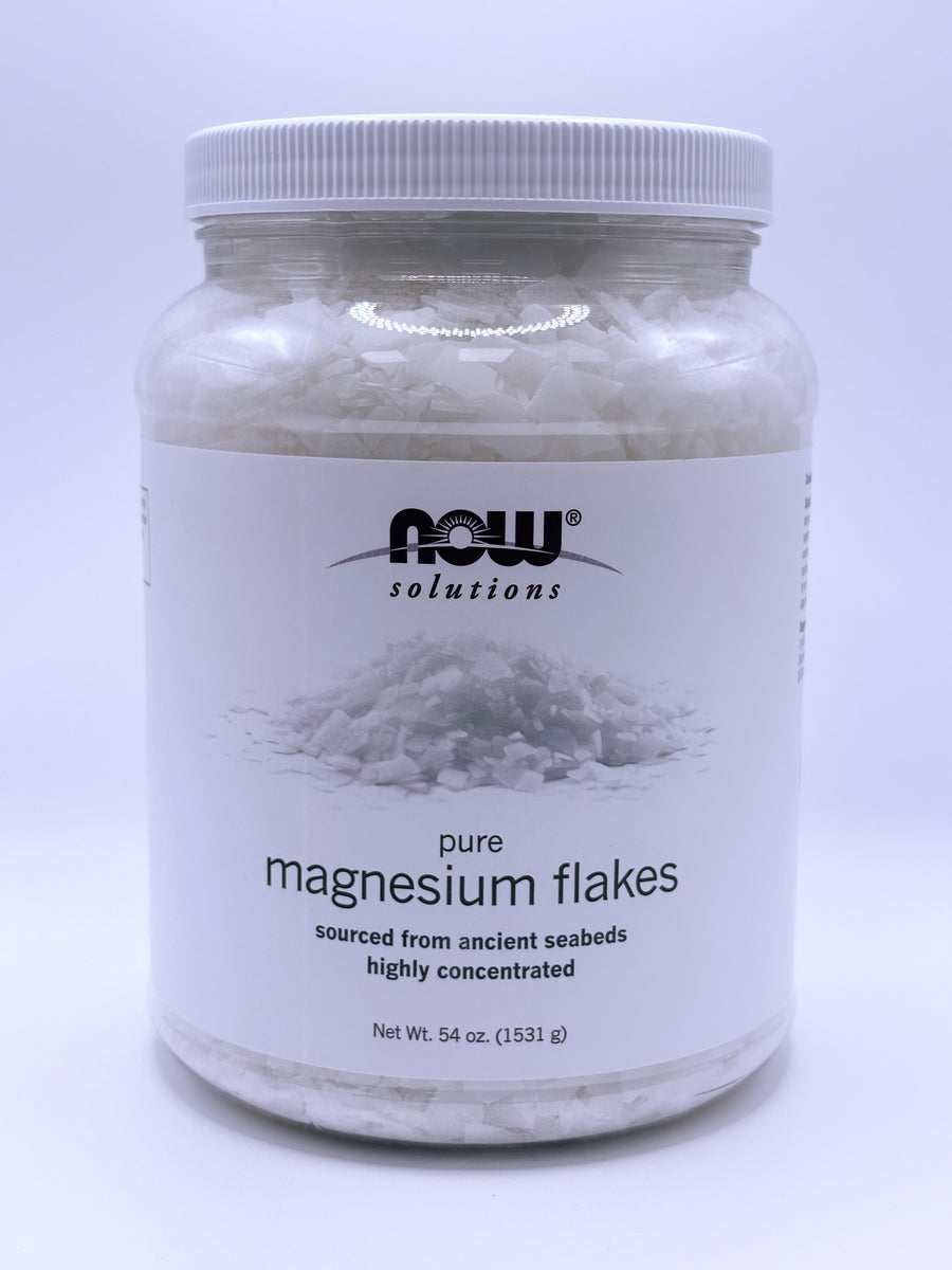 NOW Pure Magnesium Flakes 54 oz
