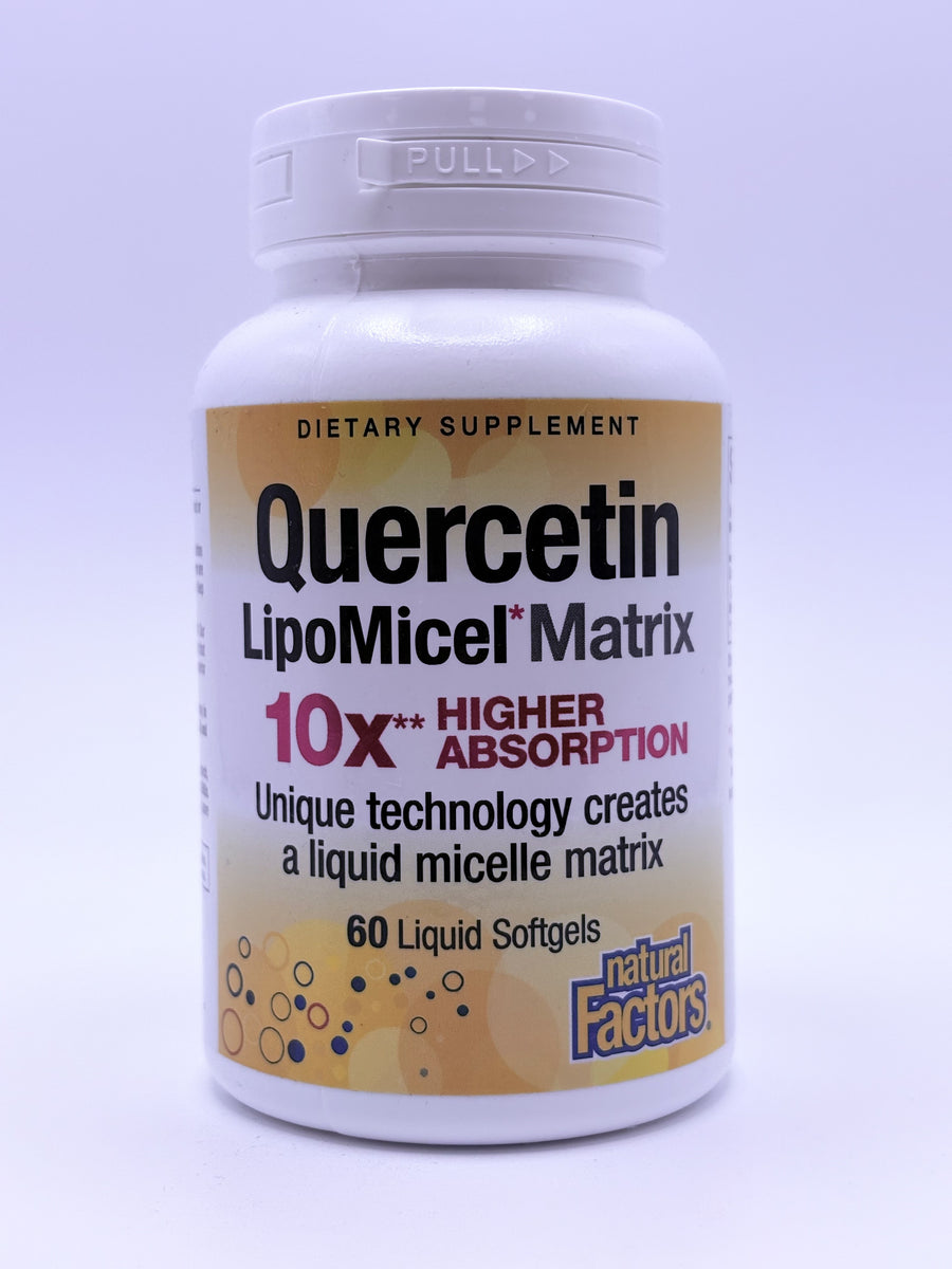 Quercetin LipoMicel Matrix 60 Liquid Softgels
