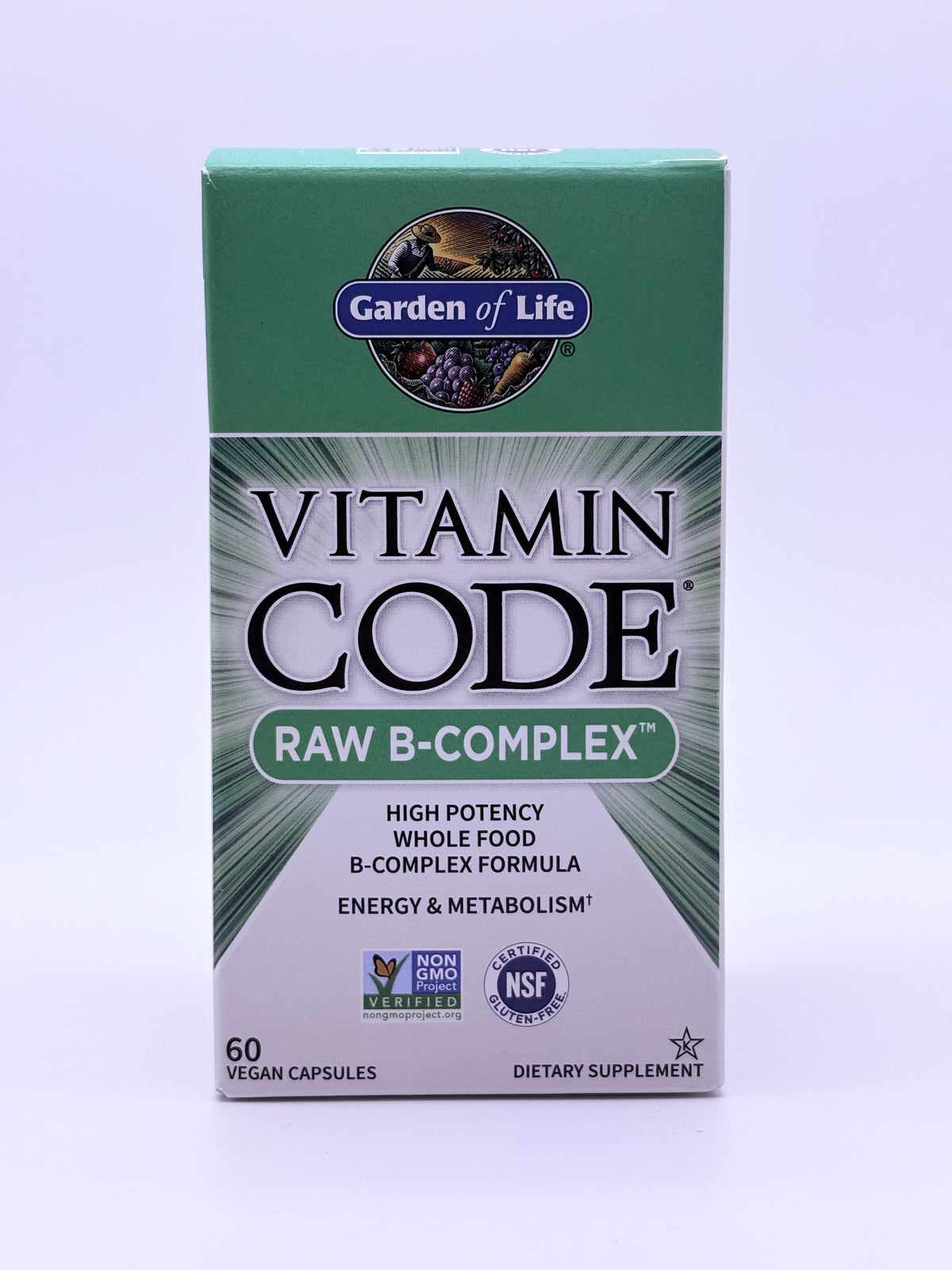 Raw B Complex 60 Veg Capsules